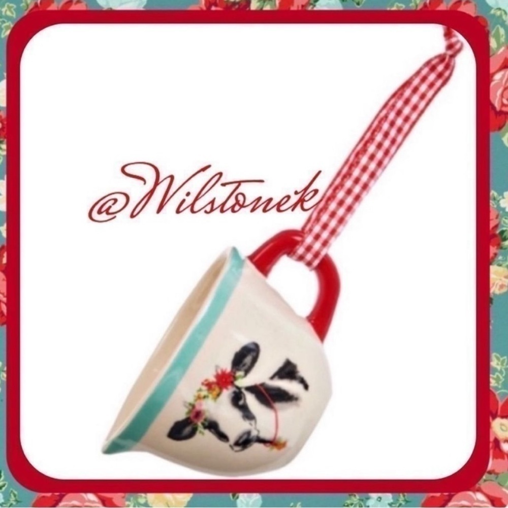 The Pioneer Woman Cow Creamer Ornament